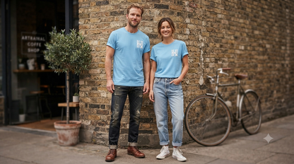HN Graphic Tee — Teal