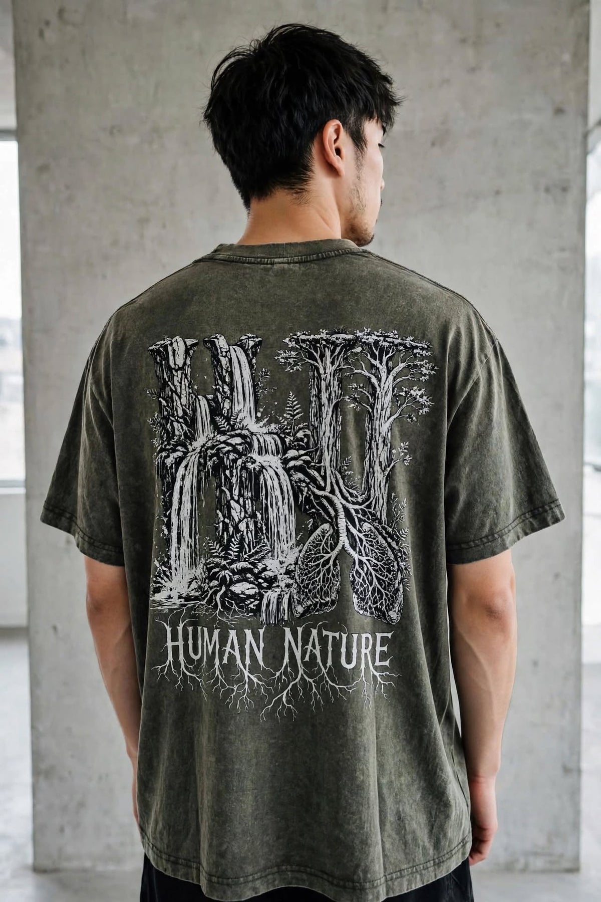 HN Waterfall T-shirt