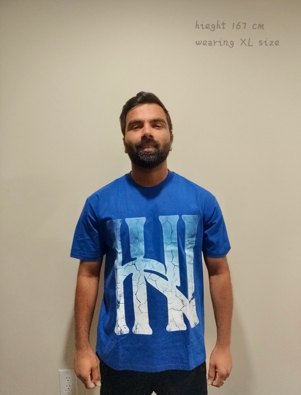 HN Graphic Tee — Cobalt