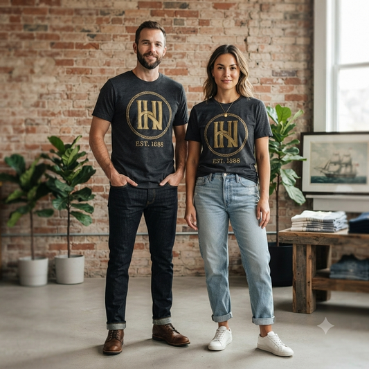 HN Graphic Tee — Onyx