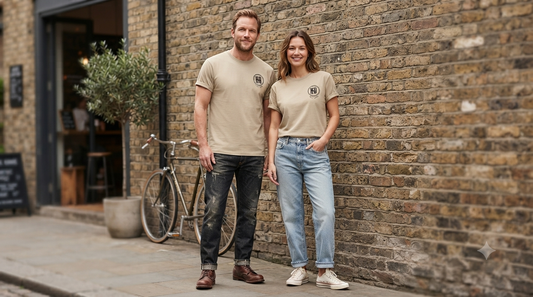 HN Graphic Tee — Sand