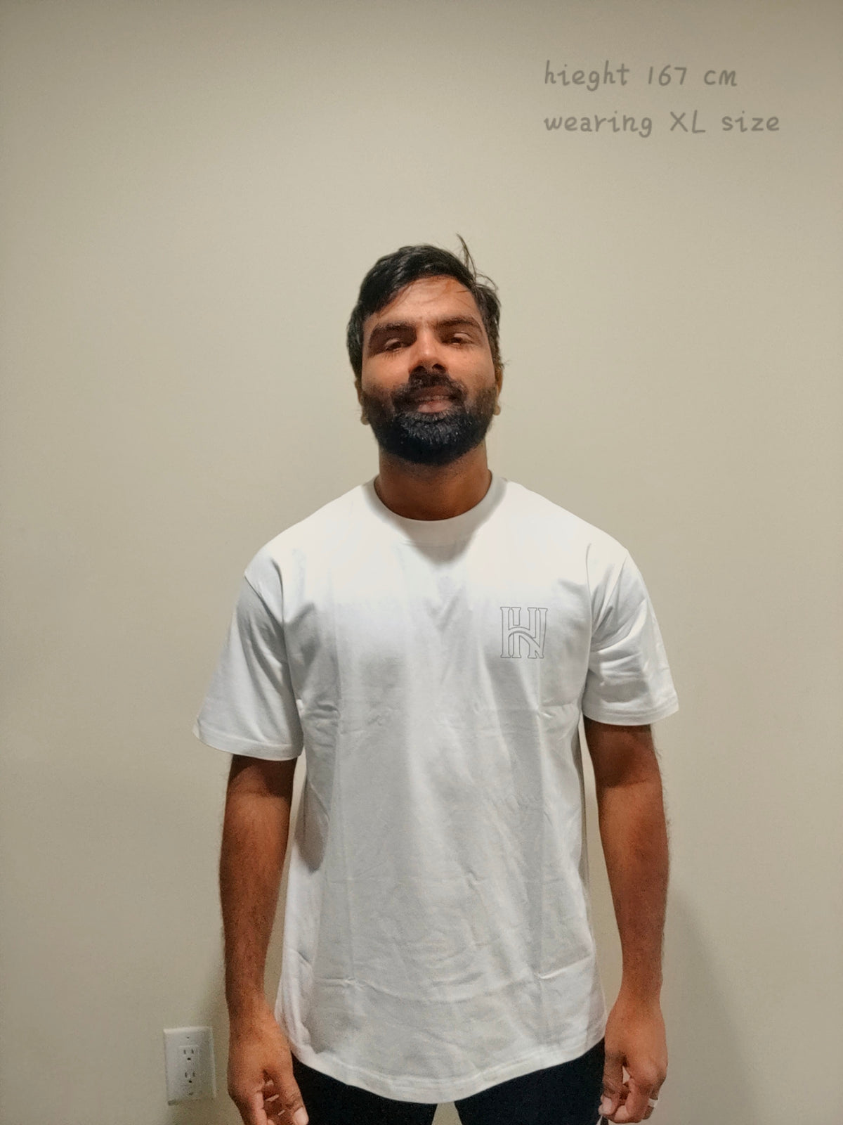 HN Graphic Tee — White