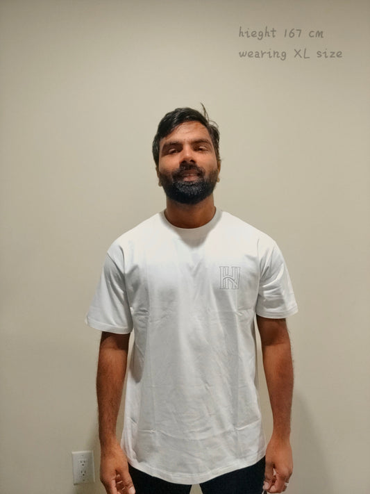 HN Graphic Tee — White